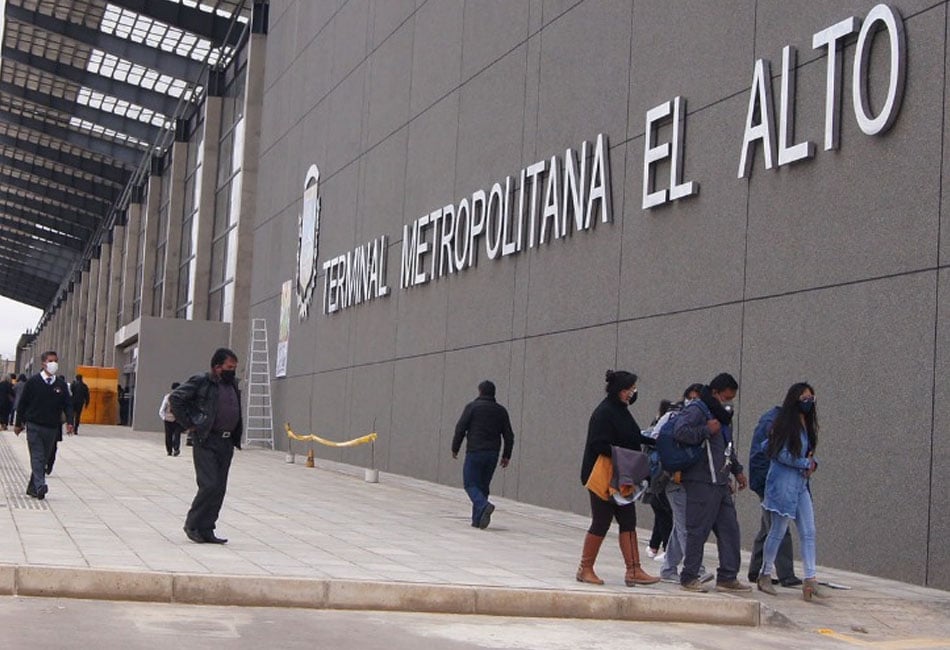 Terminal Metropolitana El Alto atenderá con horarios diferenciados en fin de año