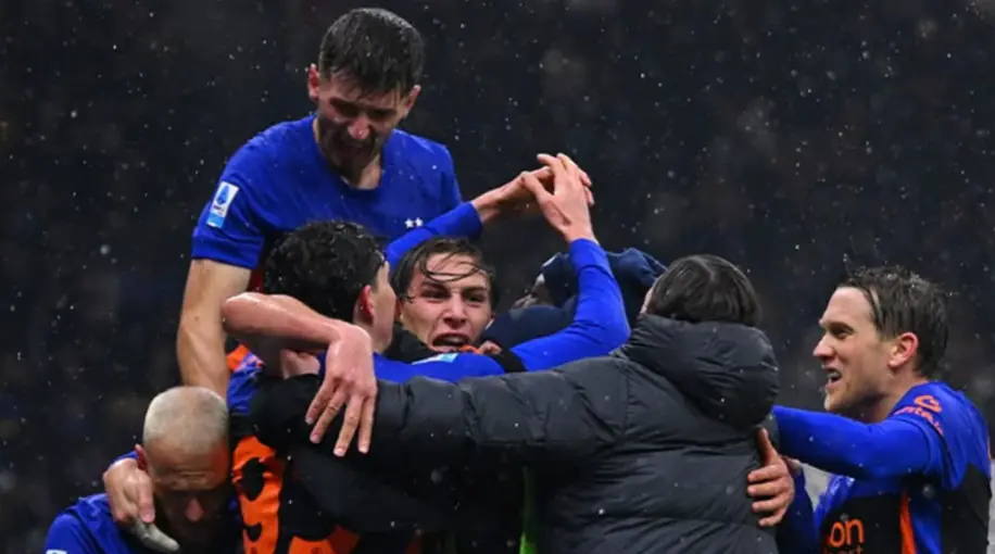 Inter remonta y aplasta 6-2 al Pisa en la Serie A