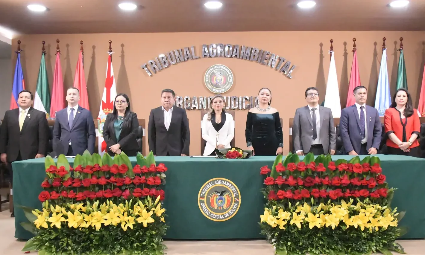 Roxana Chávez asume la presidencia del Tribunal Agroambiental
