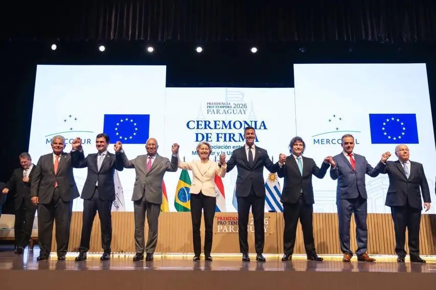 Cancillería celebra la relevancia histórica de la firma del acuerdo UE–Mercosur
