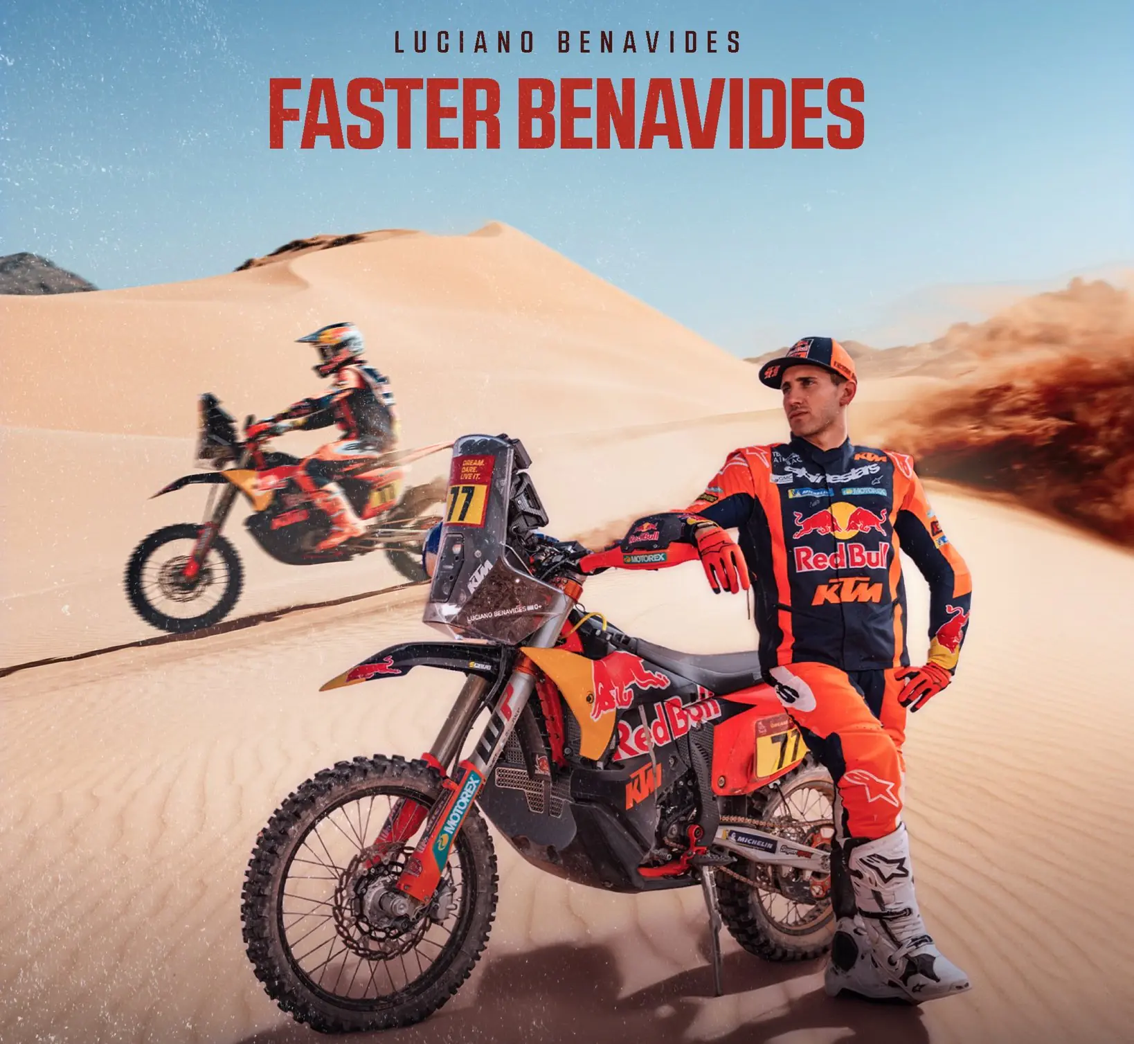 Benavides gana la etapa del Dakar y se coloca líder en motos