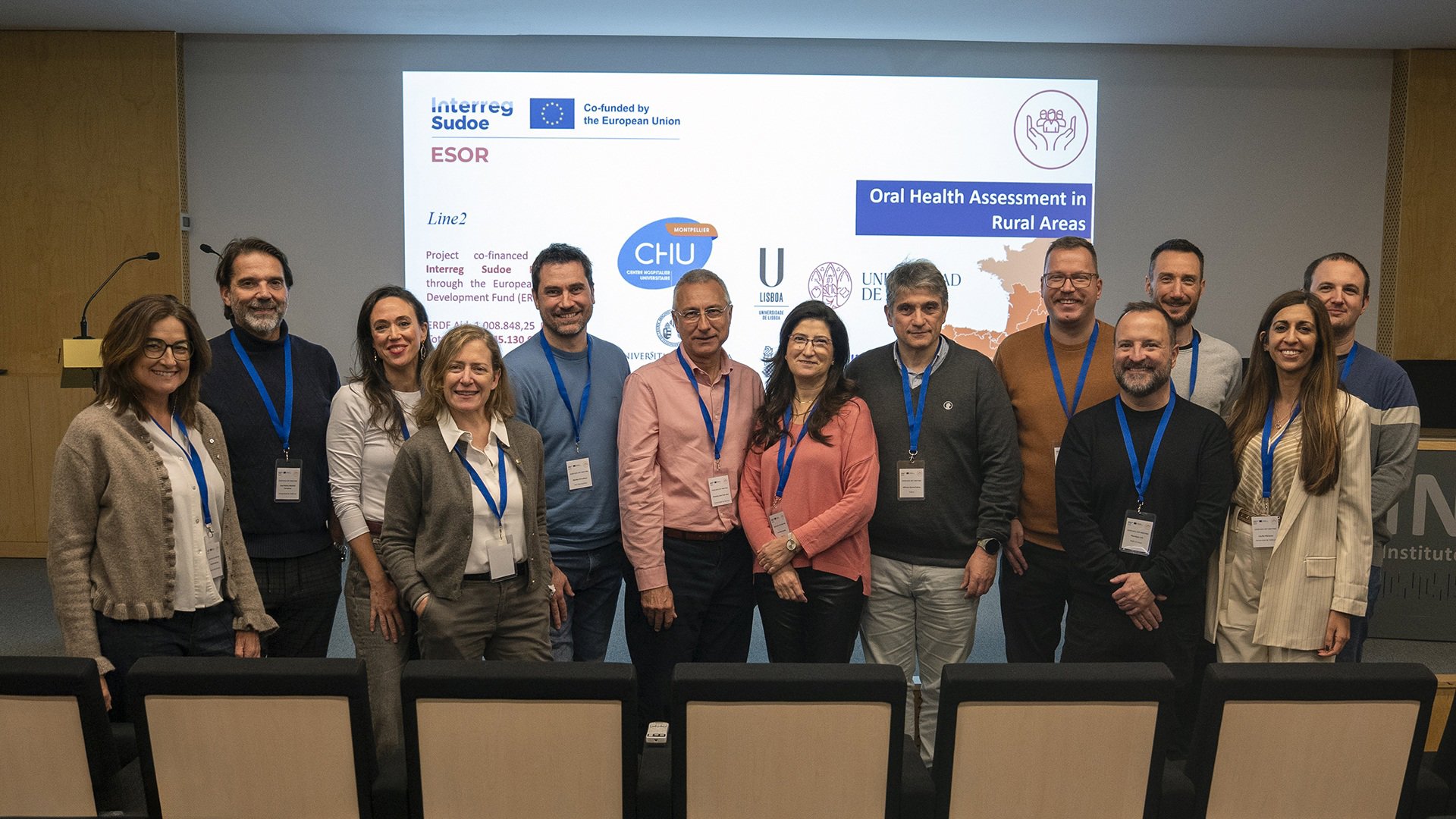 ESOR, un proyecto europeo para mejorar la salud oral de mayores y pacientes crónicos en áreas rurales de Francia, Portugal y España