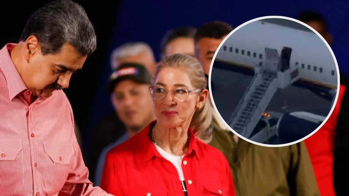 Nicolás Maduro y Cilia Flores ya están en EE. UU.: primeras imágenes de su aterrizaje