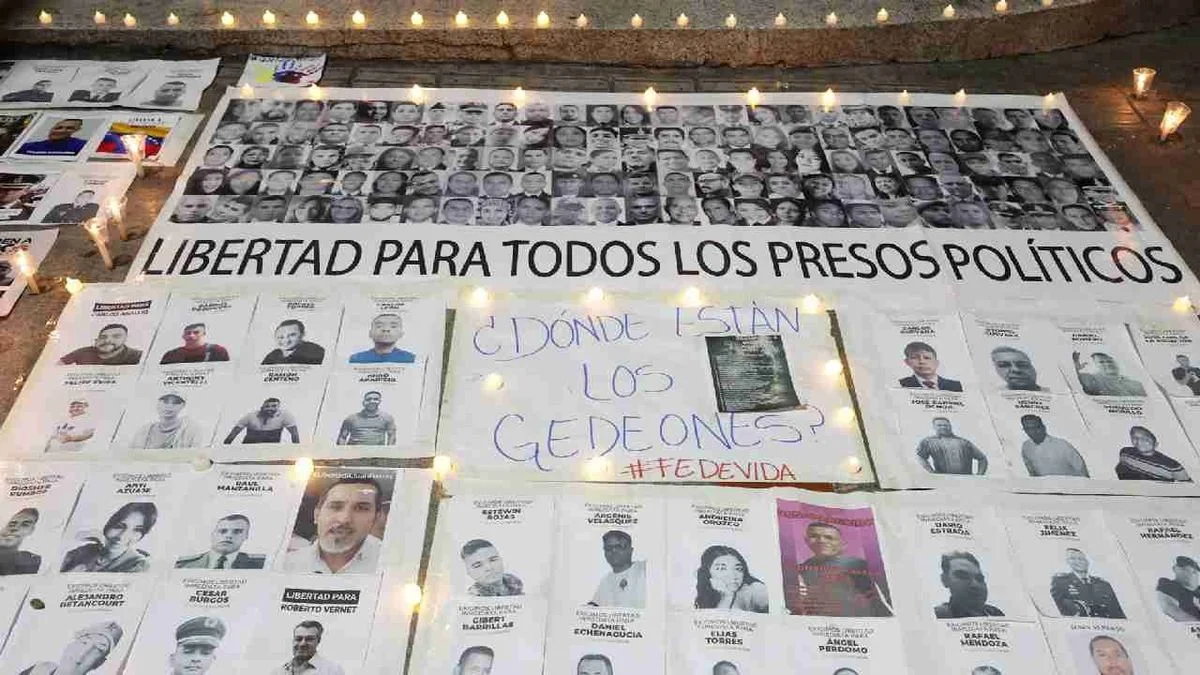 Presos políticos en Venezuela superan los 1.200, explica Refugiados sin Fronteras