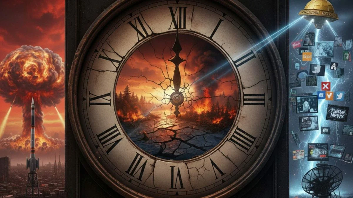 El Reloj del Apocalipsis se acerca más que nunca a la catástrofe