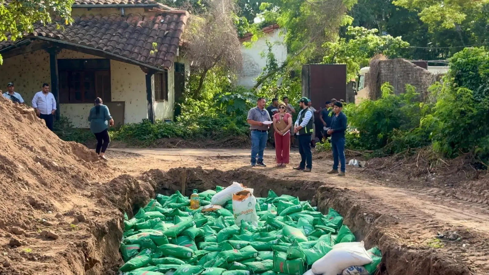 Destruyen más de 16 toneladas de semilla ilegal en Santa Cruz
