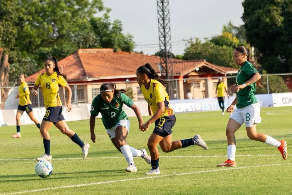 La ‘Verde’ femenina Sub-20 cae 0-6 ante Ecuador en la Conmebol Sub-20