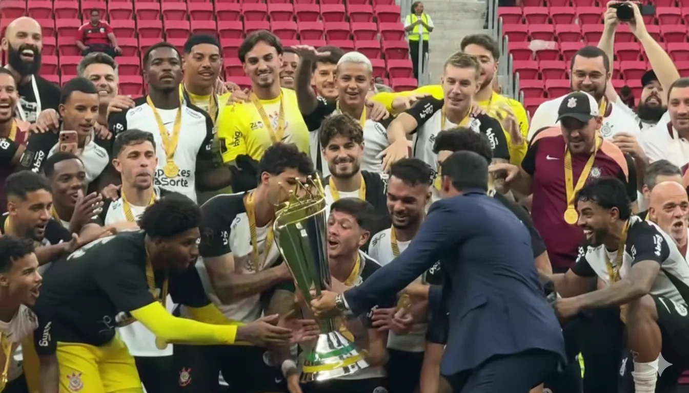 Corinthians gana la Supercopa de Brasil a costa de Flamengo de Paquetá