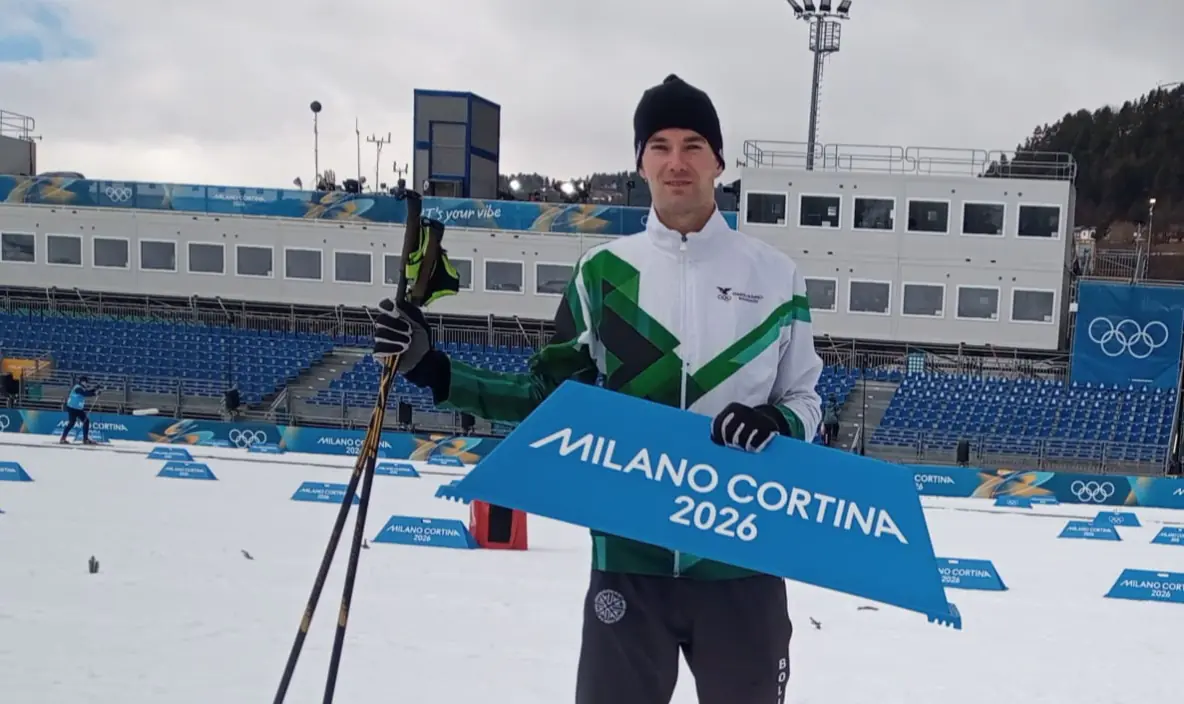 Timo Grönlund listo para los Juegos y tuvo su primer entrenamiento