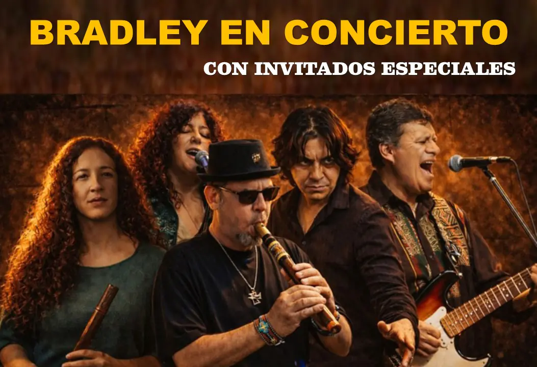 Bradley, el Hijo del Sol, regresa a Bolivia para un show de rock y quena
