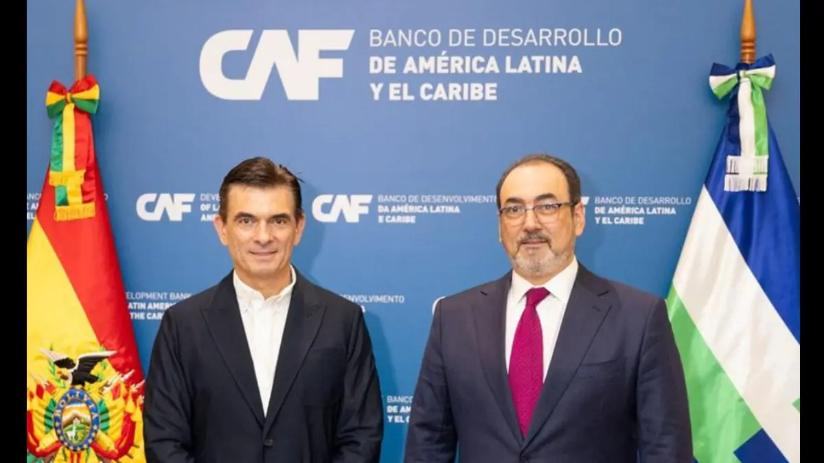Presidente de CAF llegará a Tarija para firma de acuerdos, anuncia Paz
