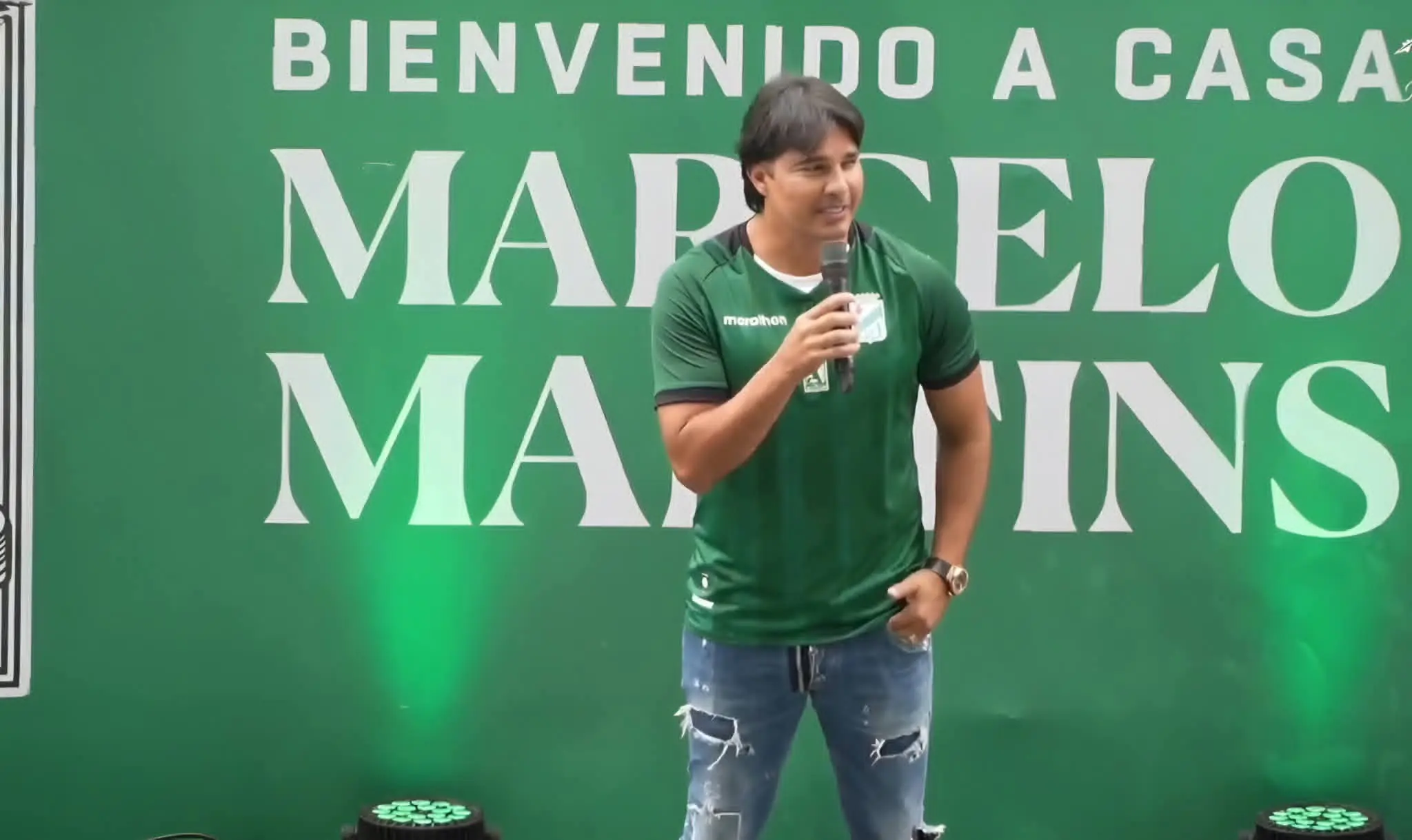 Martins ya luce la camiseta de Oriente y trabajará como nunca