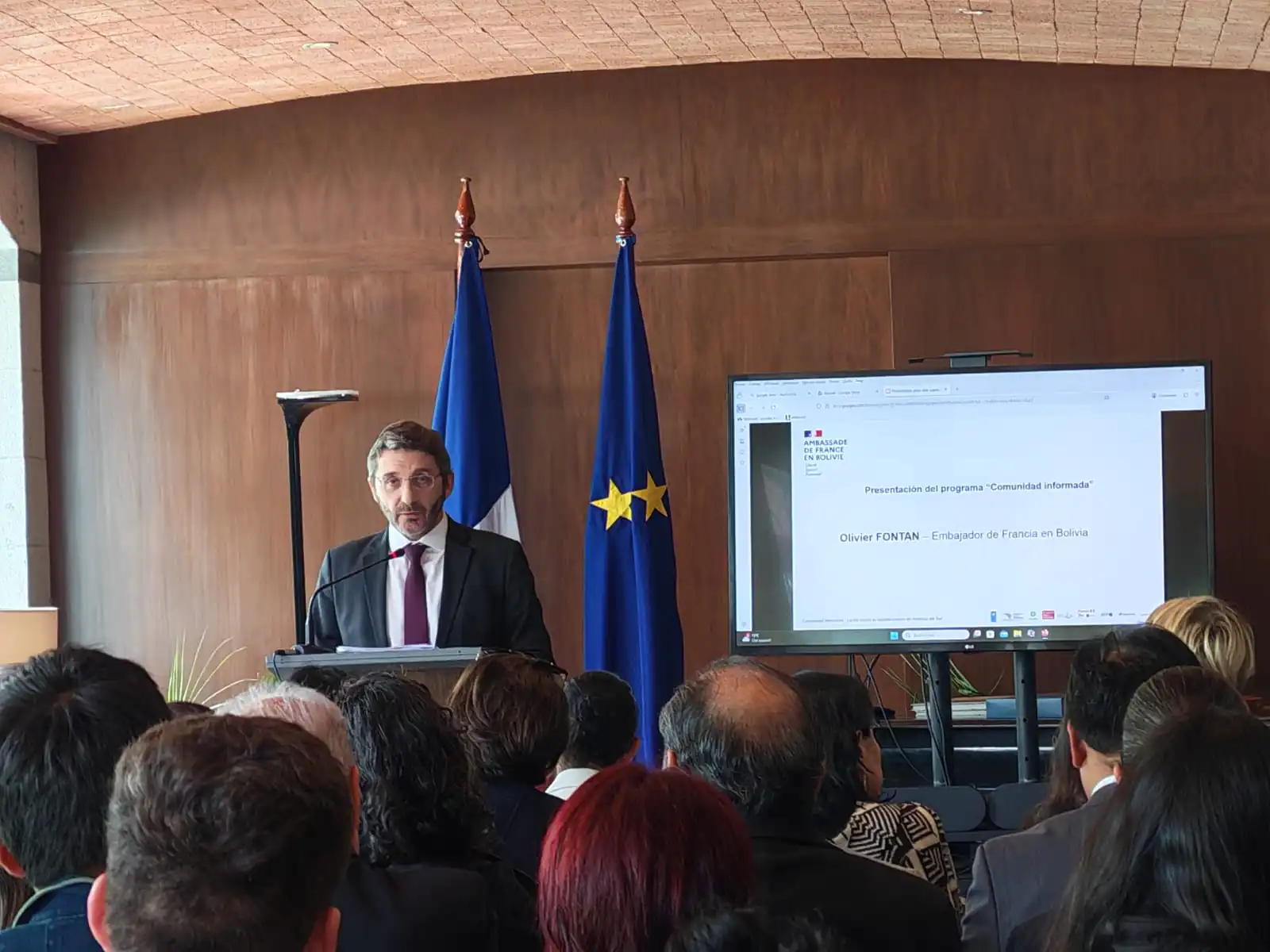 Embajada de Francia lanza programa regional para combatir la desinformación