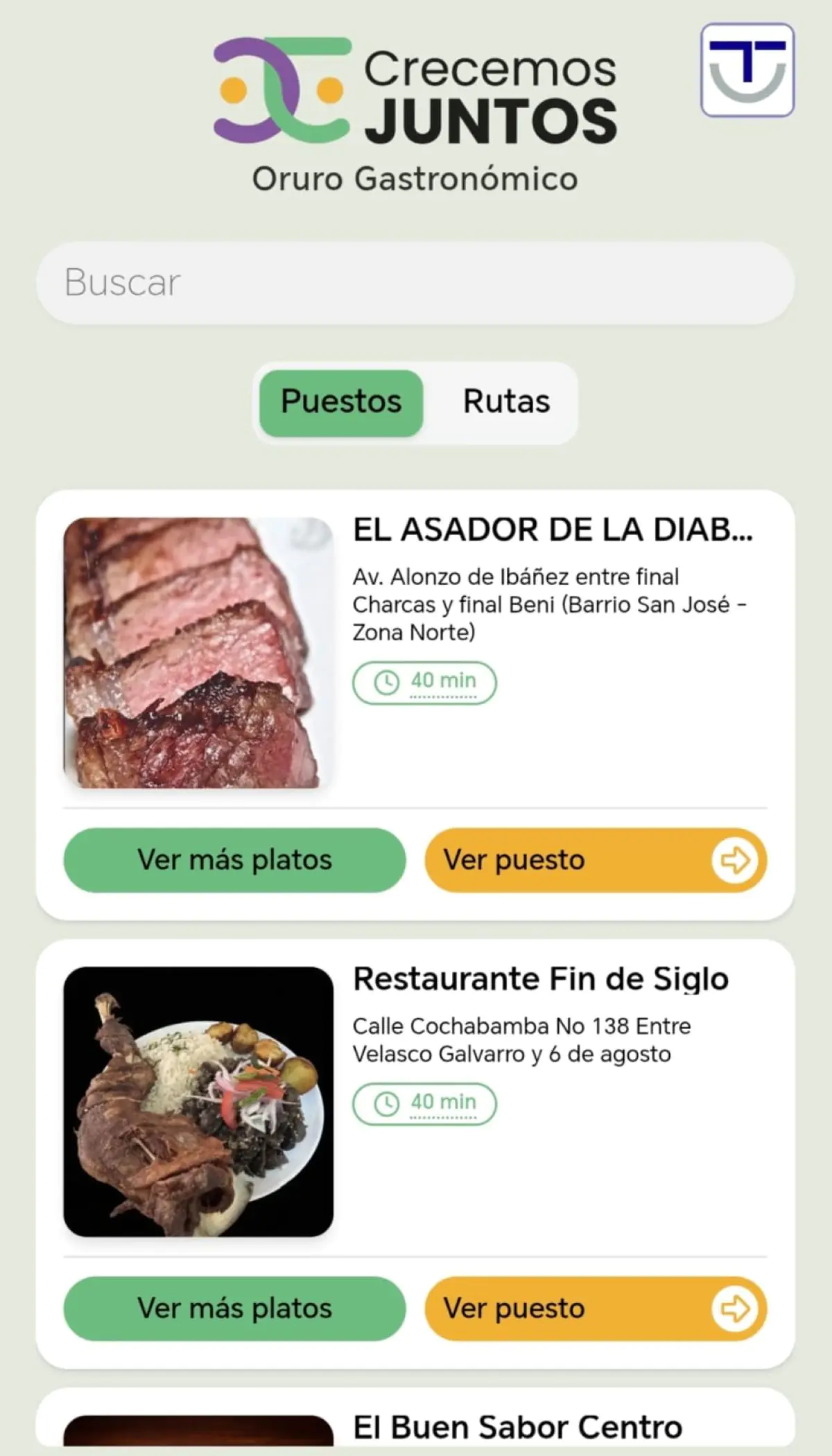 Una guía invita a descubrir Oruro gastronómico con los 28 mejores restaurantes