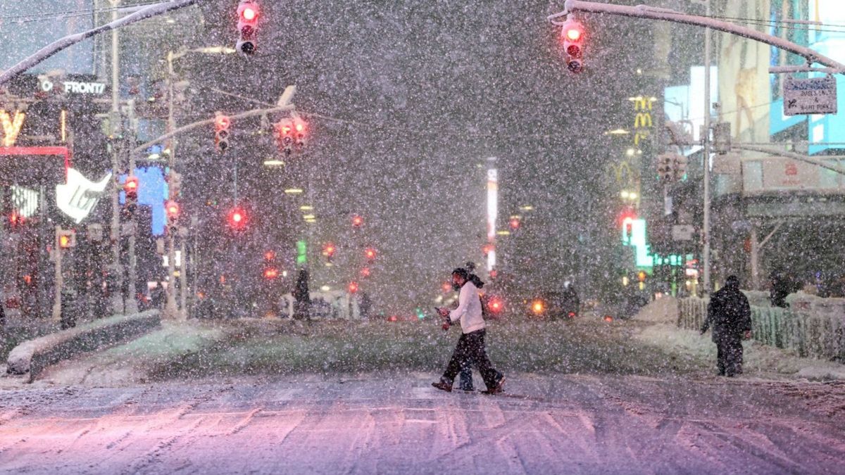 [En imágenes] Así luce Nueva York bajo la peor tormenta de nieve en una década