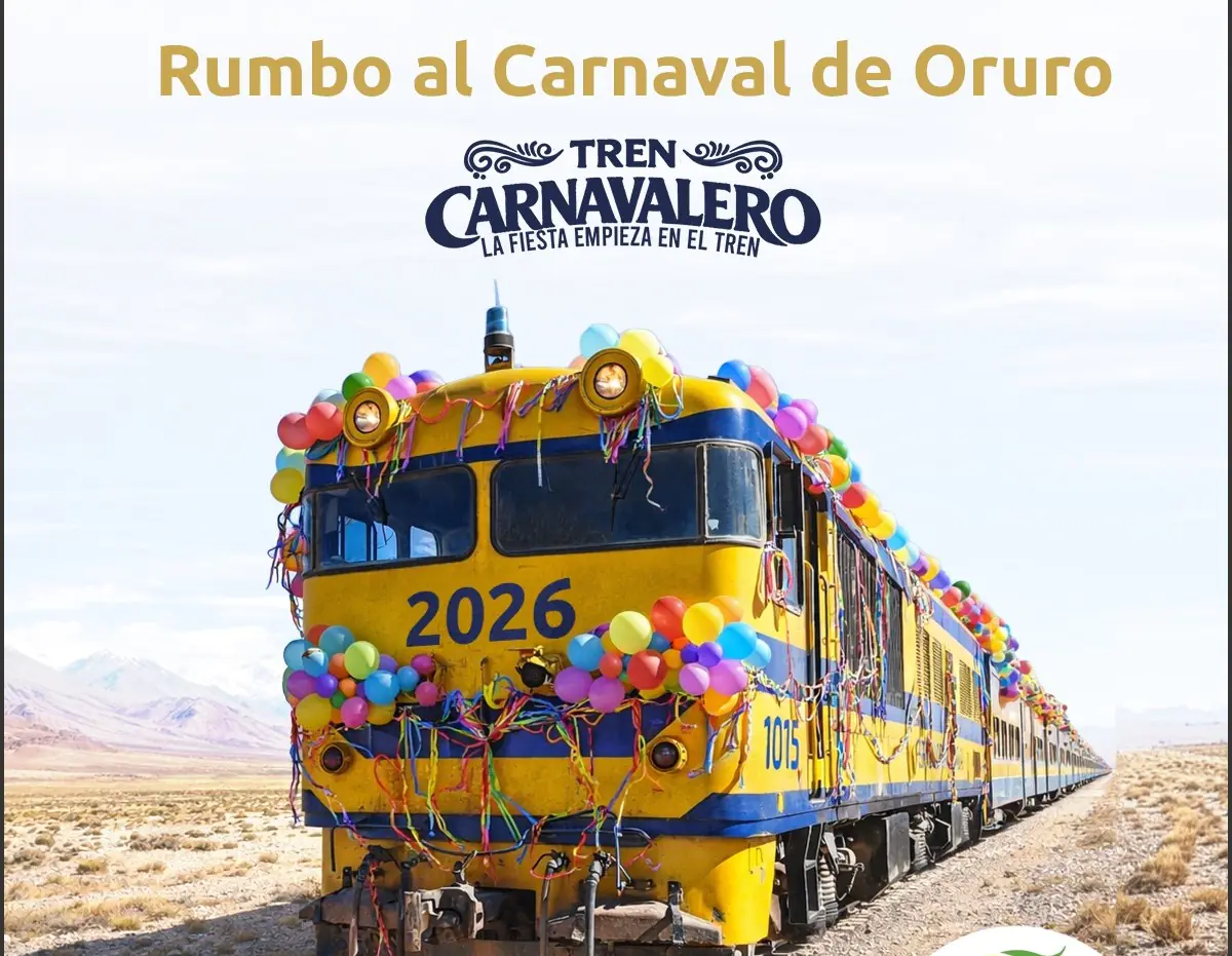 El ‘Tren Carnavalero’ agota boletos y partirá lleno rumbo a Oruro