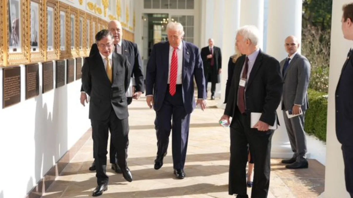 Petro da a conocer el mensaje que le dio Trump tras su encuentro en la Casa Blanca