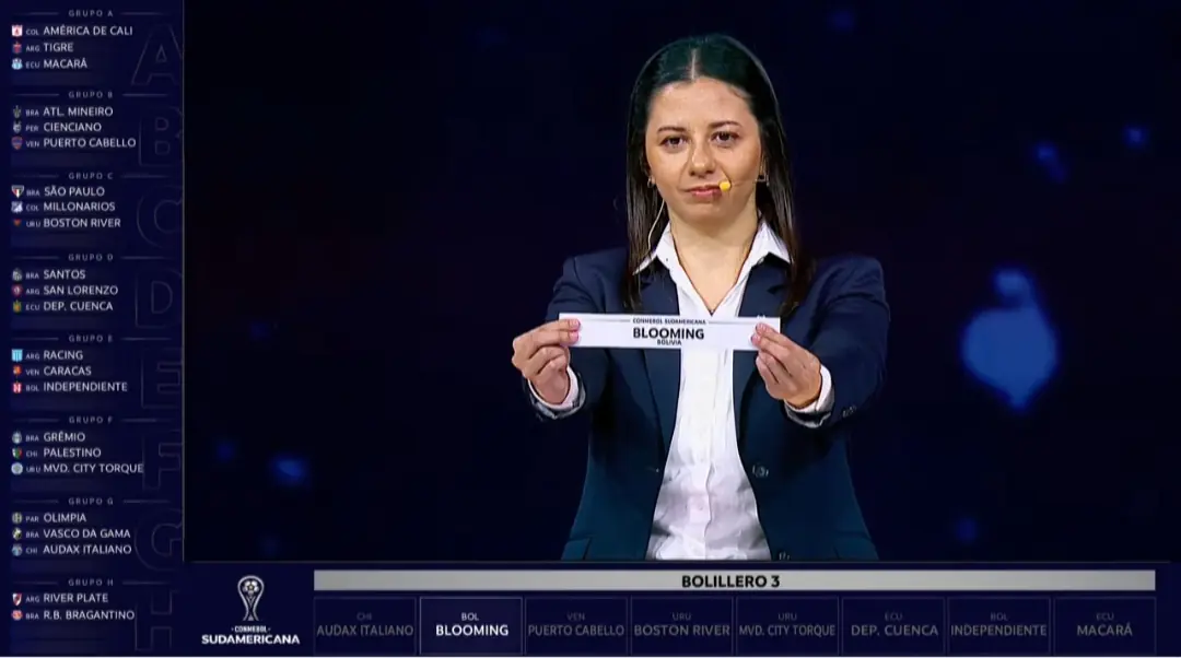 Grupos complejos para los bolivianos en Sudamericana