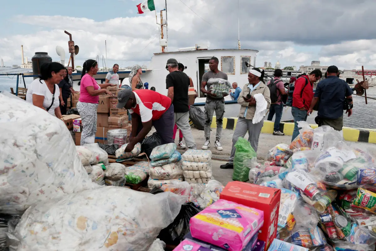 Localizan a veleros con ayuda humanitaria que se reportaron perdidos