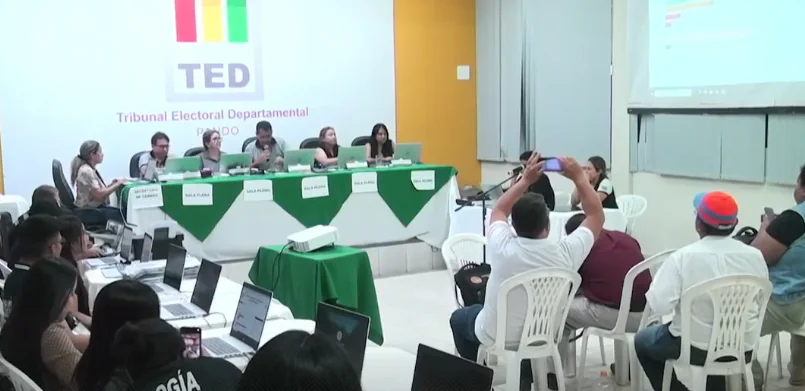 Subnacionales: Pando, primer departamento en concluir cómputo oficial