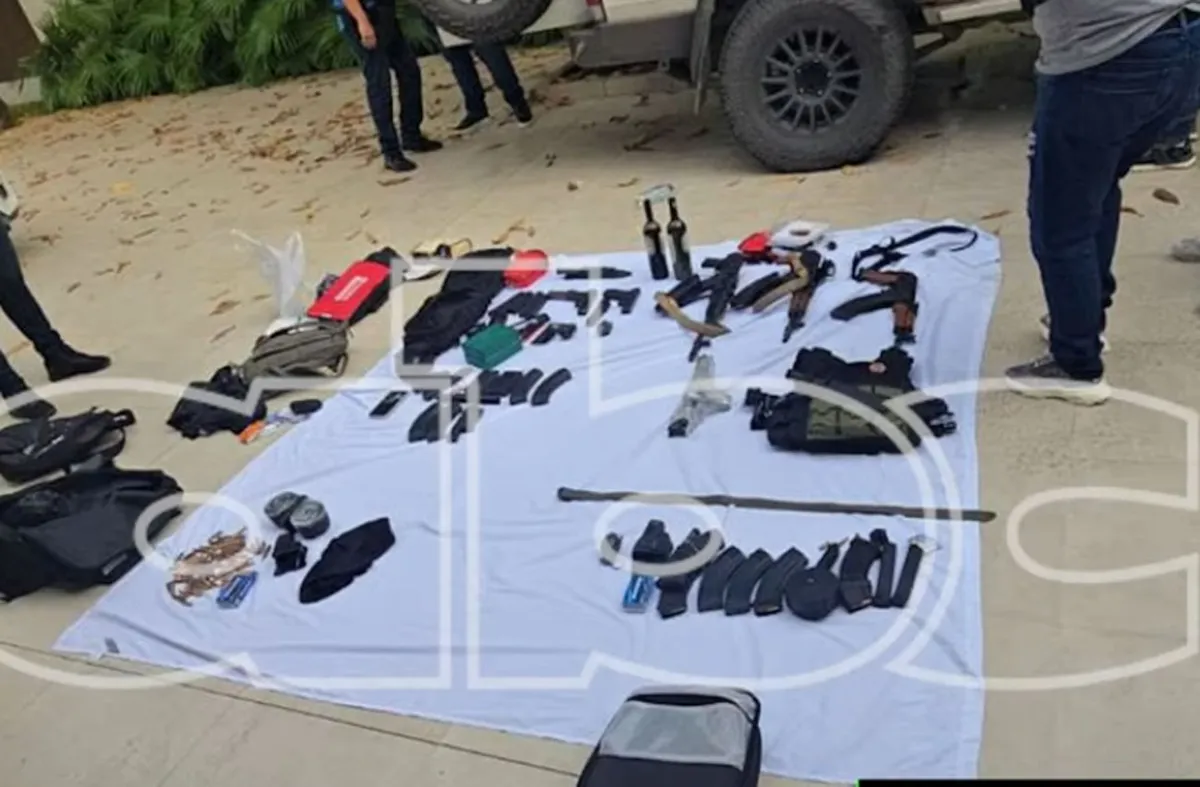 Megaoperativo para captura de Marset secuestró armas y municiones