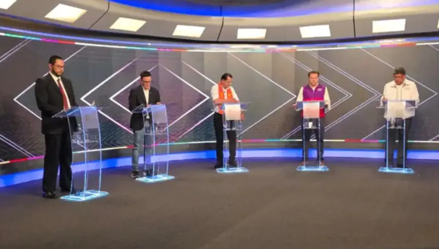 Con propuestas y cruces, debatieron los candidatos a alcalde de La Paz