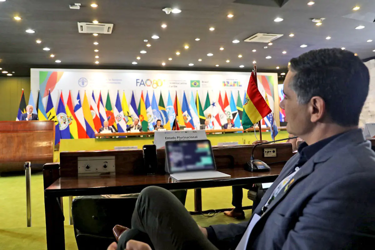 Bolivia, presente en la 39ª Conferencia Regional de la FAO