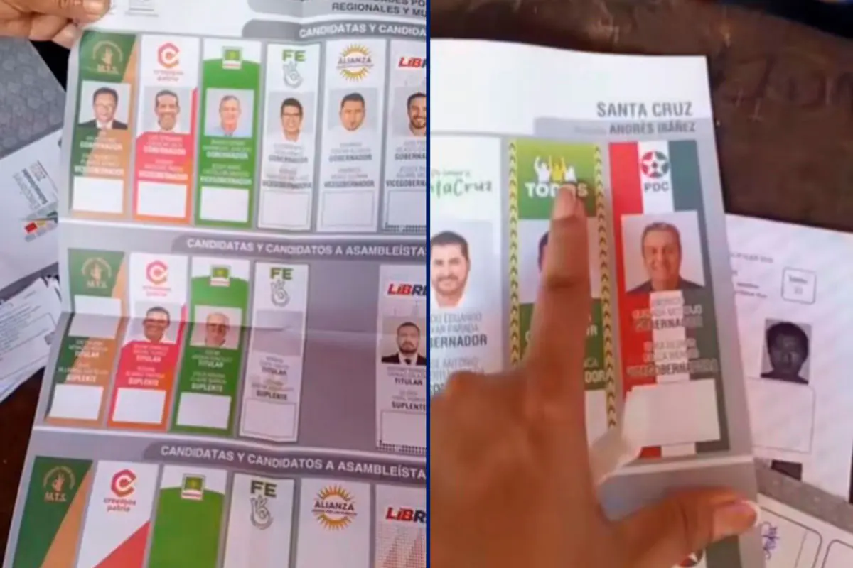 Anulan votación departamental en San Ignacio de Velasco por papeletas erróneas