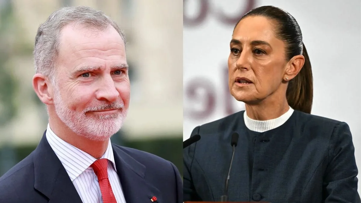Declaraciones del rey de España sobre la conquista de América generan controversia; Sheinbaum reconoce el “gesto de acercamiento”