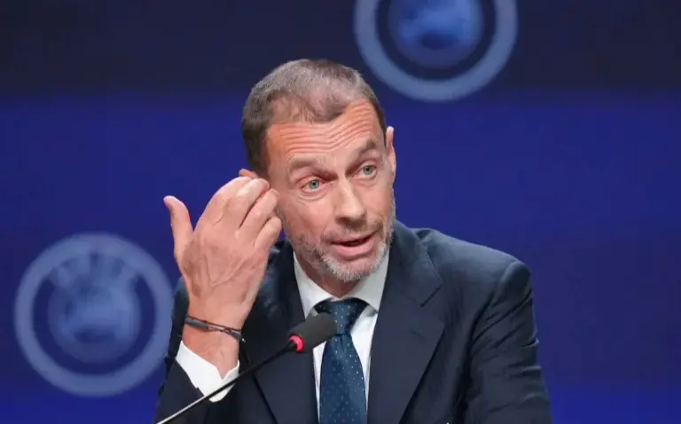 Ceferin amenaza a Italia con quitarle Eurocopa 2032