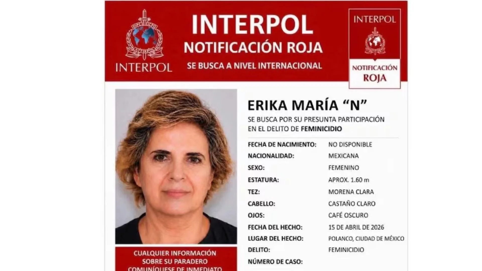 capturan a su suegra Erika María Herrera