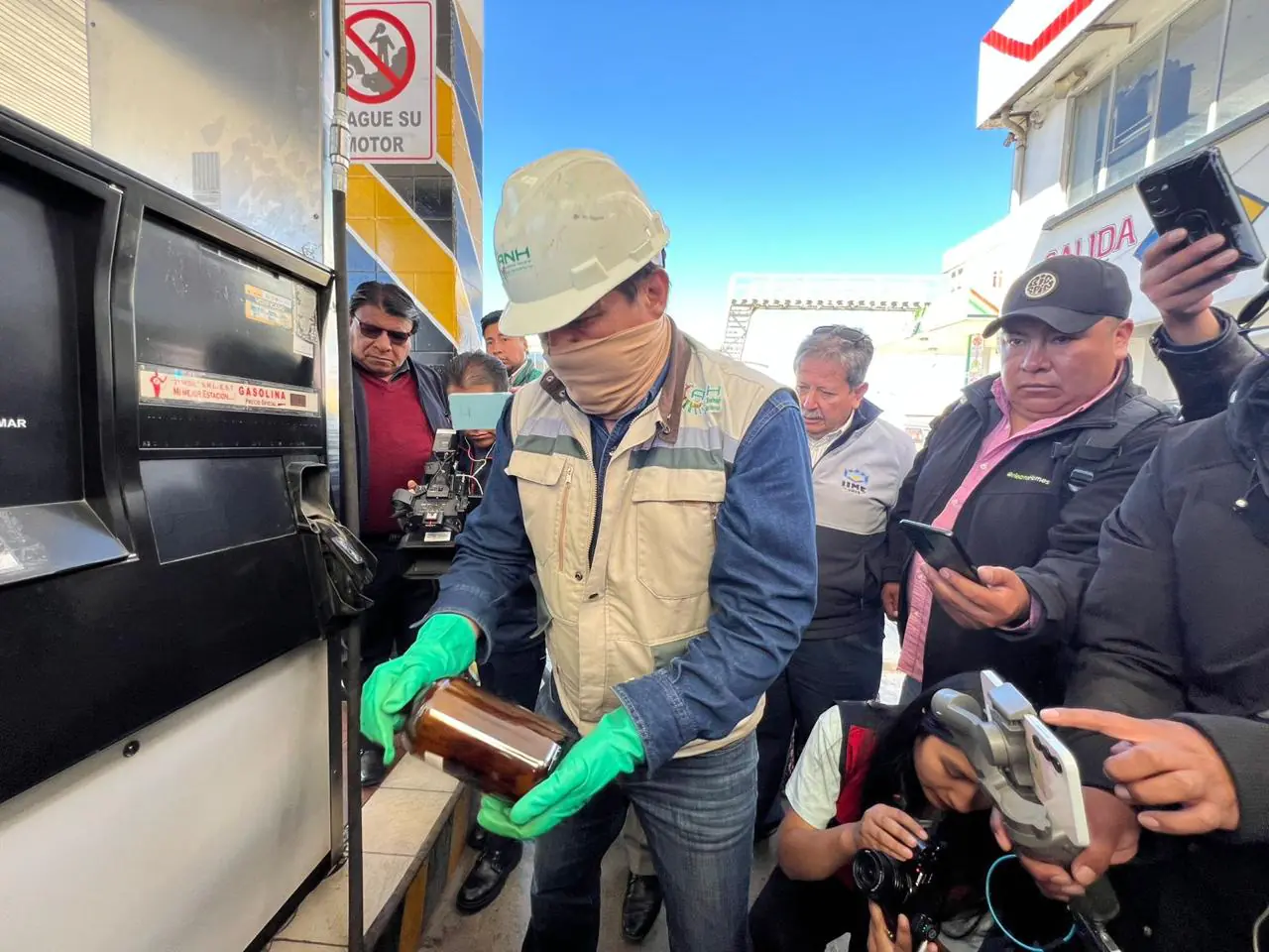 ANH opera con un laboratorio móvil para análisis de calidad de gasolina