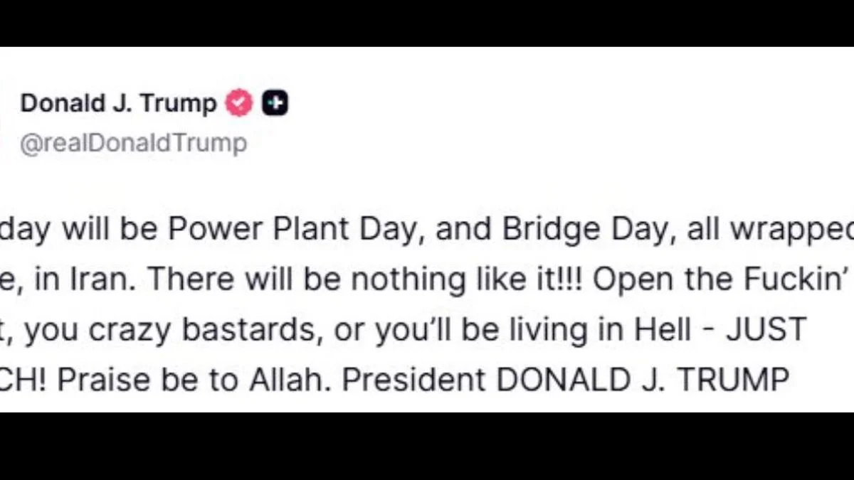 Trump afirma que atacará centrales energéticas de Irán