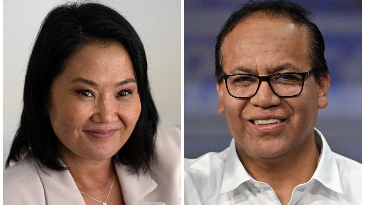 Keiko Fujimori y Roberto Sánchez irán a segunda vuelta