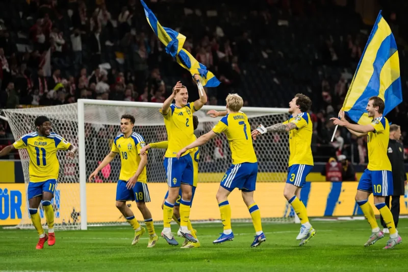 Suecia golea a Túnez 5-1 y toma la punta del grupo F del Mundial 2026