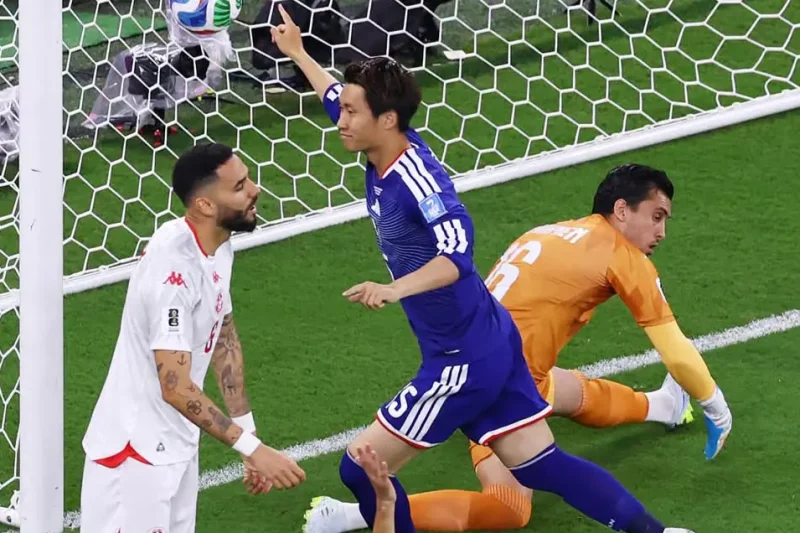 Japón golea 4-0 a Túnez que queda eliminado del Mundial