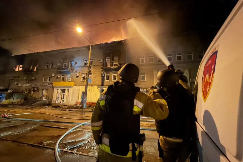 Bombardeos rusos en Ucrania dejan tres muertos