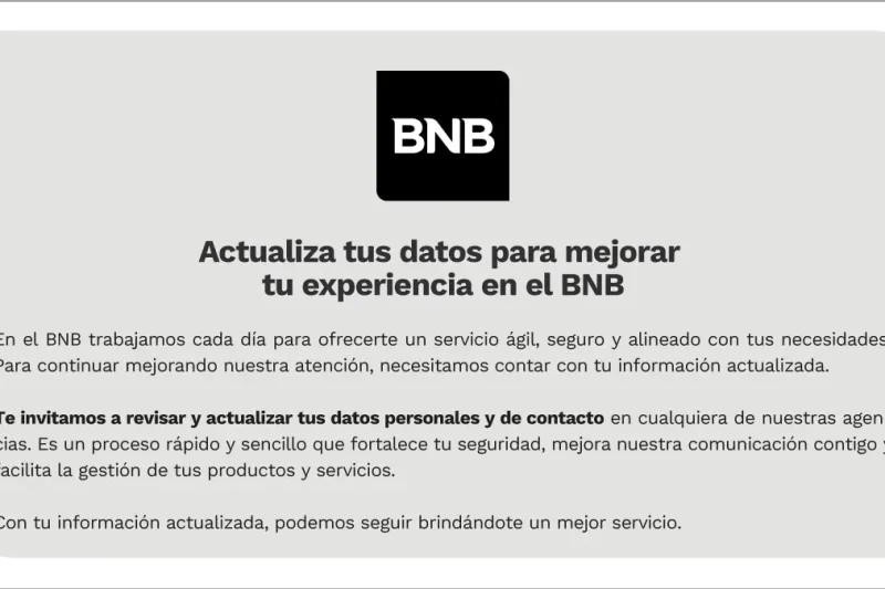 COMUNICADO – La Razón