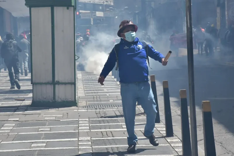 Espinoza dice que los bloqueos apuntaban a derrocar al presidente Paz