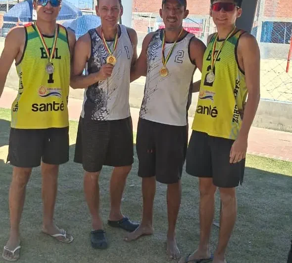 Edson y Rodrigo Pérez al Suramericano de Voley de Playa