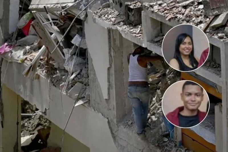 Mujer de Bolívar murió junto a su hijo en terremoto