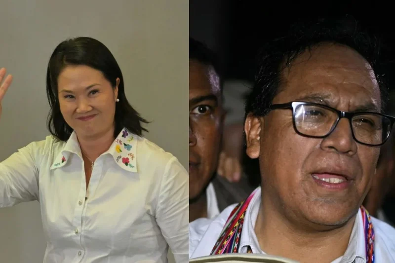 Keiko Fujimori y Roberto Sánchez siguen en empate técnico.