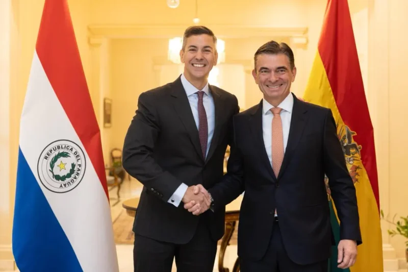 Conozca los acuerdos entre Bolivia y Paraguay tras la visita de Paz
