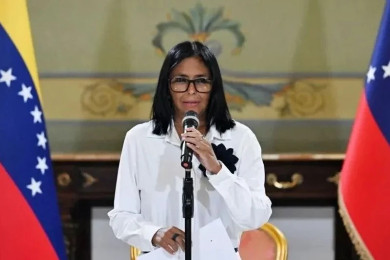 Delcy Rodríguez envió sus condolencias a Venezuela