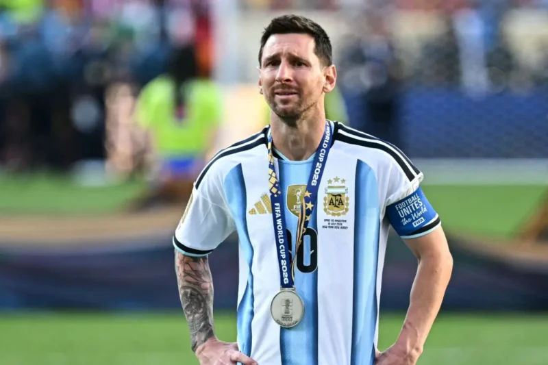 Messi llora al esfumarse el sueño del bicampeonato