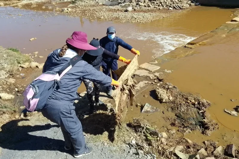 La Alcaldía de El Alto inicia plan de limpieza de los ríos Seco y Seke