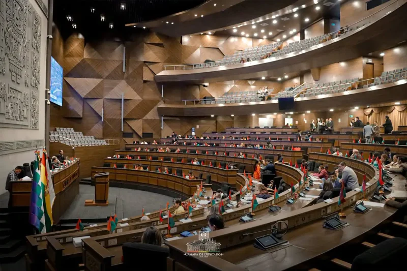 Diputados retoma la elección de vocales del TED de La Paz tras revisión de las ternas