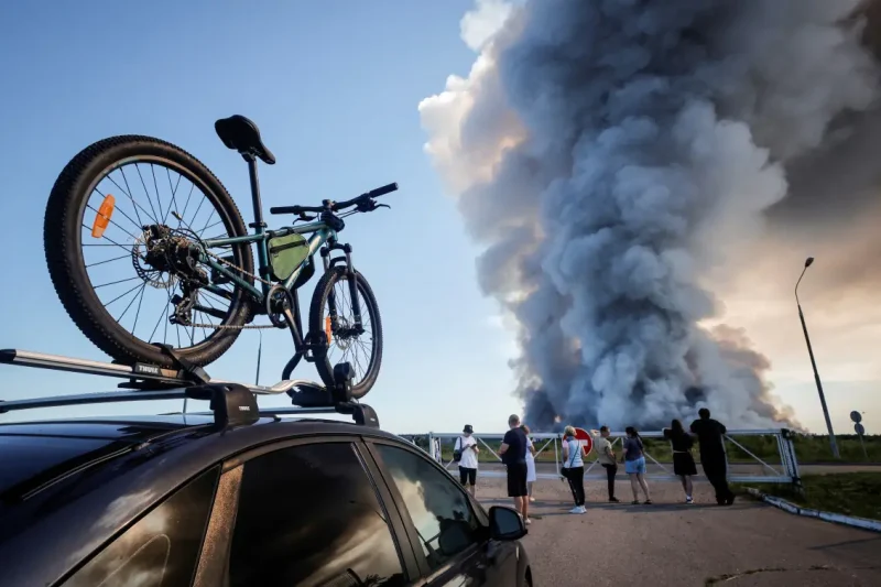 Ocho muertos en ataque con drones ucranianos en Rusia