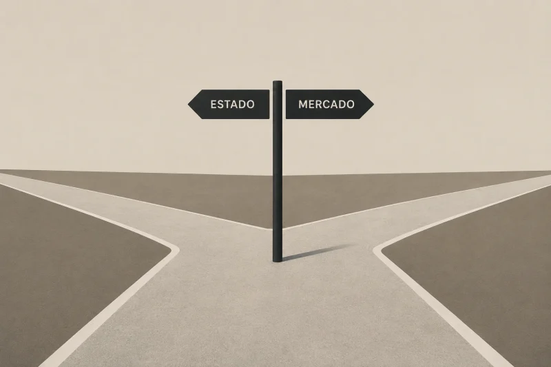 El país en el cruce de caminos: estatismo o neoliberalismo