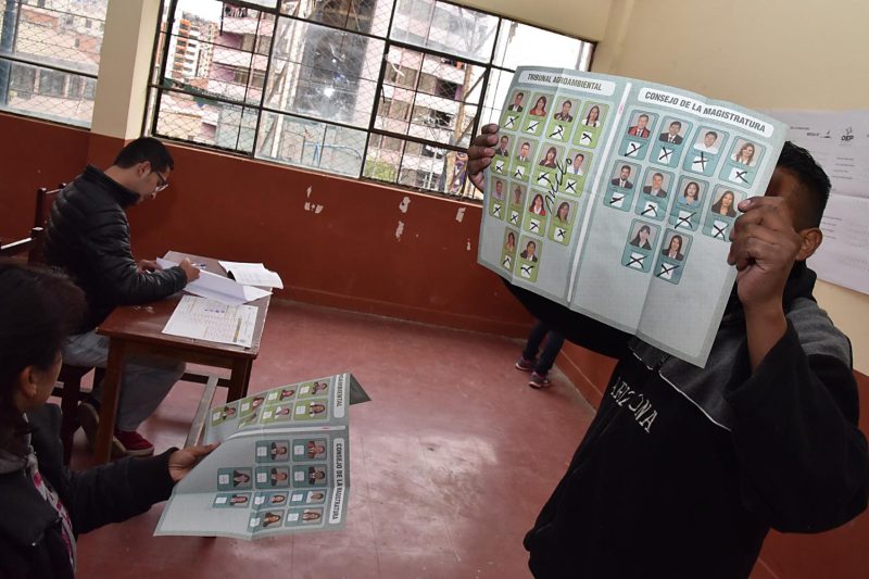 Vocal ve improbable las judiciales complementarias este año y apunta a 2027